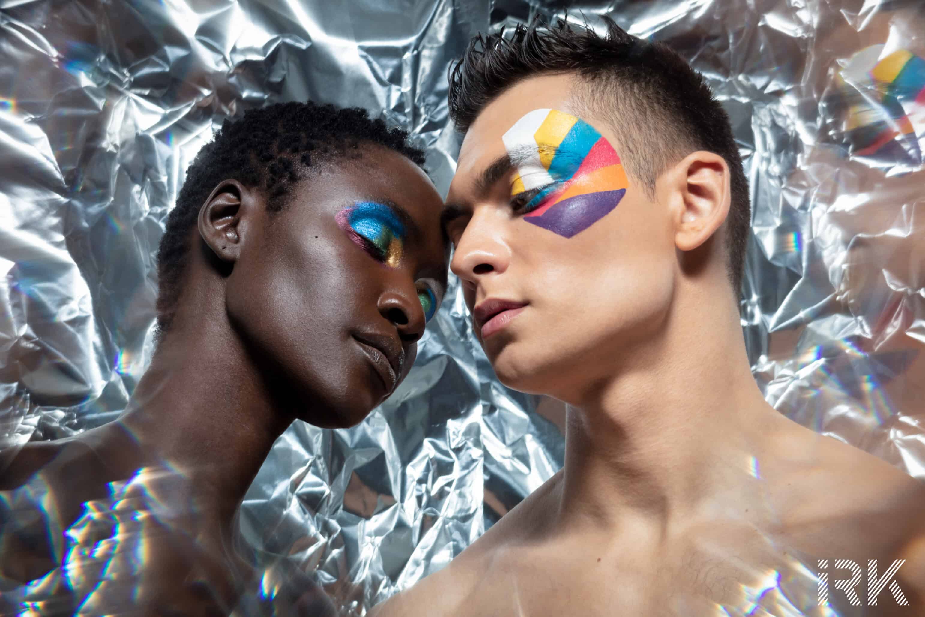 Rainbow makeup by Aeriel D' Andrea Make- Up Artist, Li Murillo Hairstylist