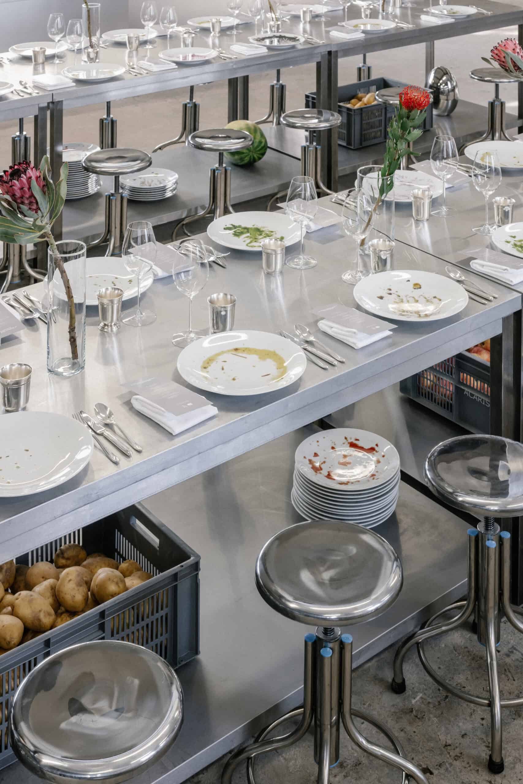 Harry Nuriev and We Are ONA collaborative pop-up restaurant.