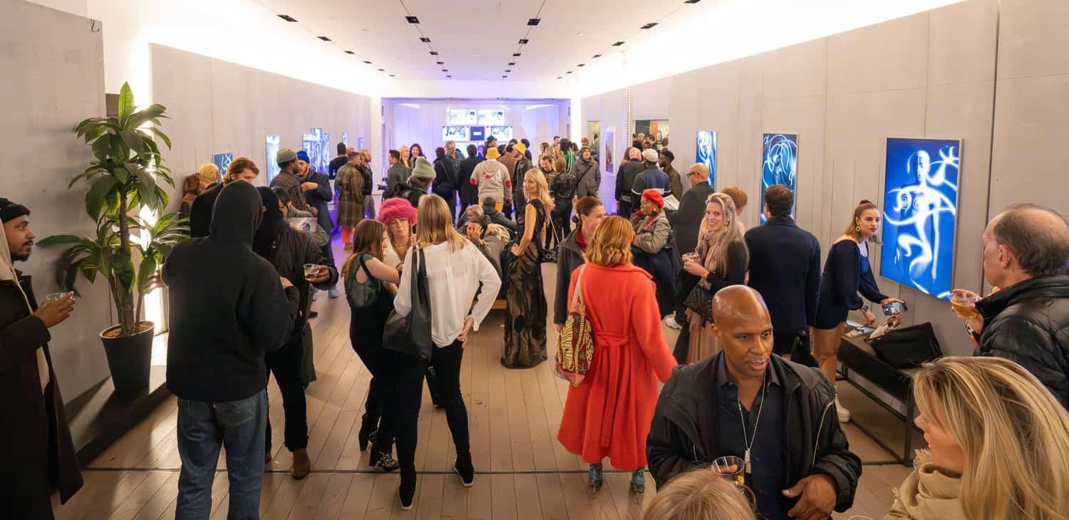 exhibition opening night