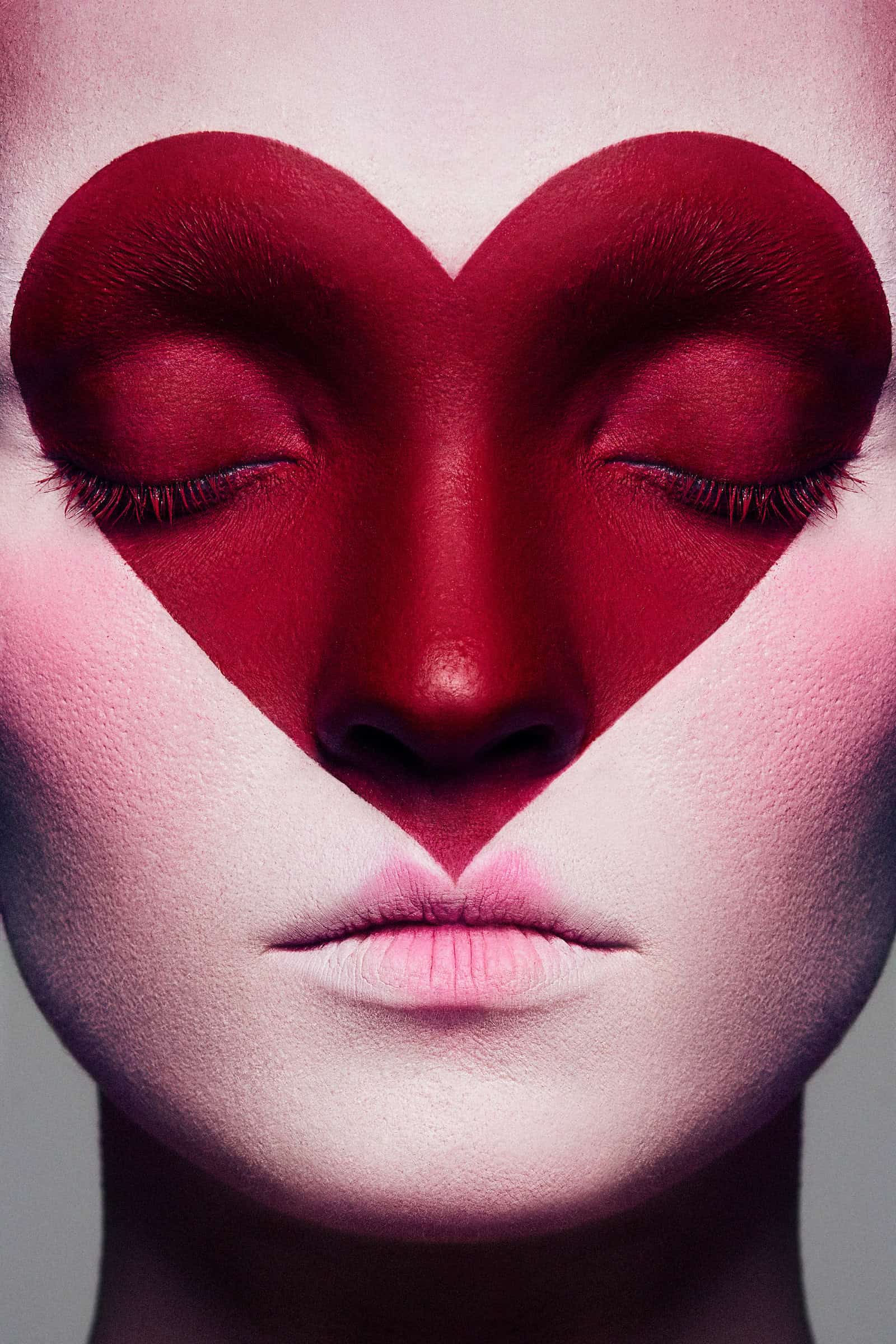 queen of hearts fantasy makeup. photo by Lindsay Adler