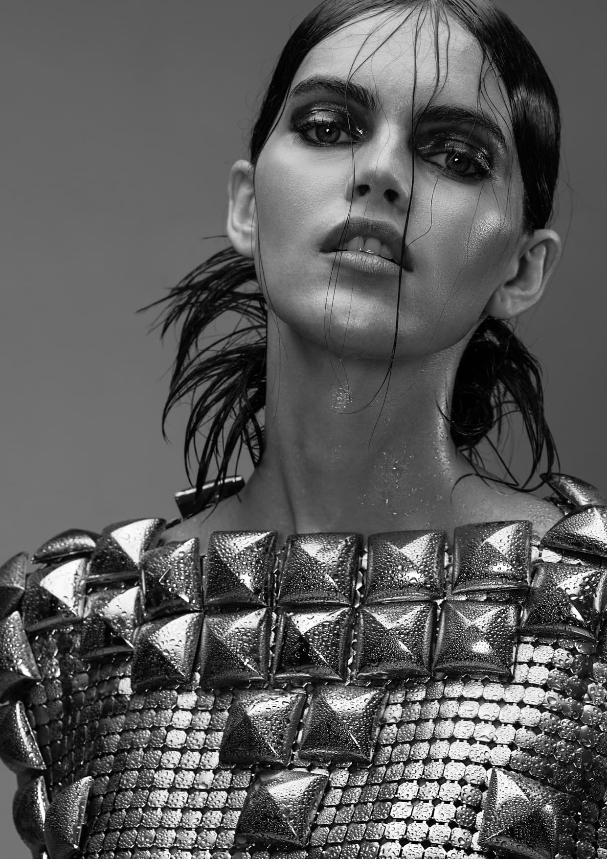 Black and white gashion image