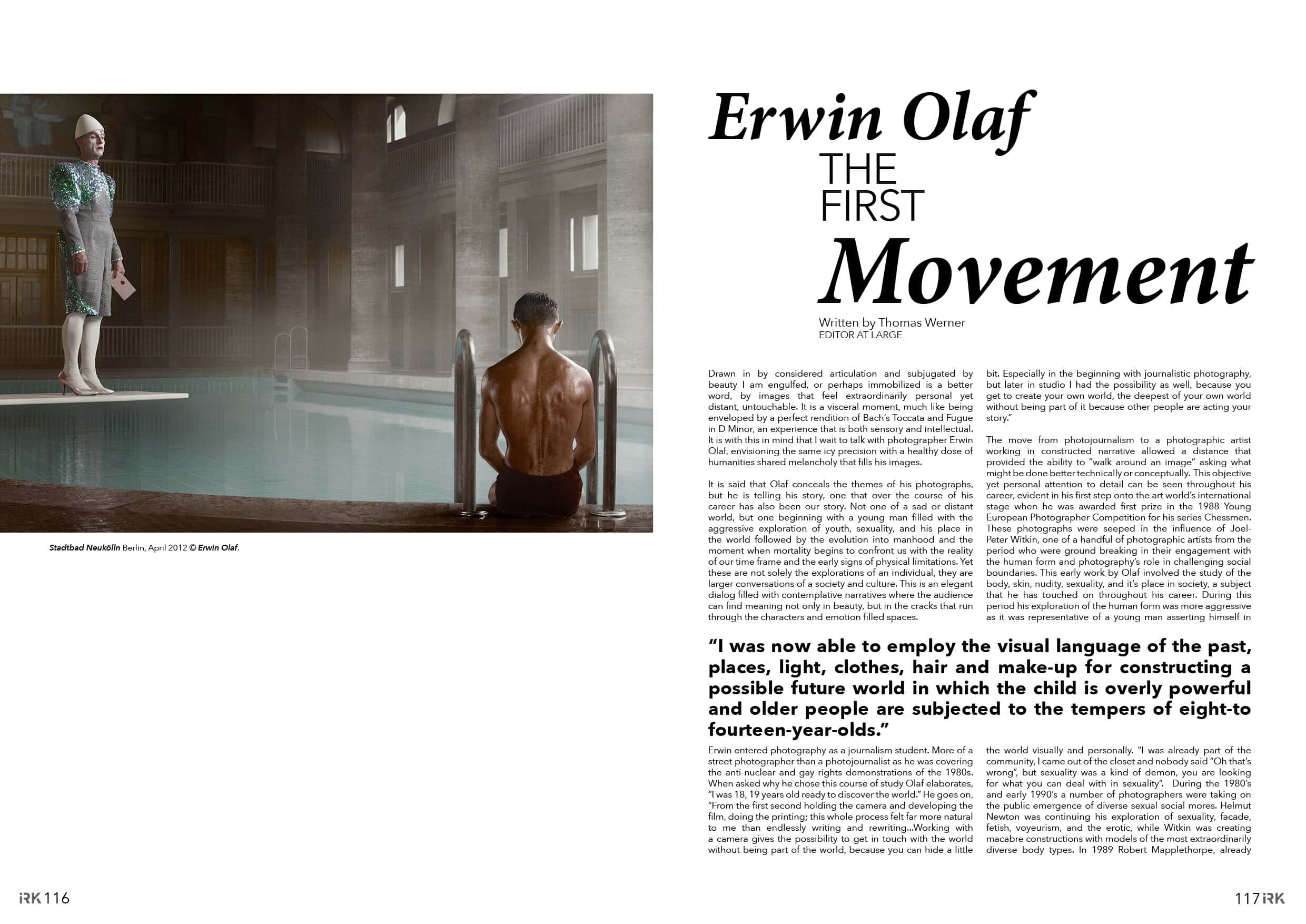 Erwin Olaf article