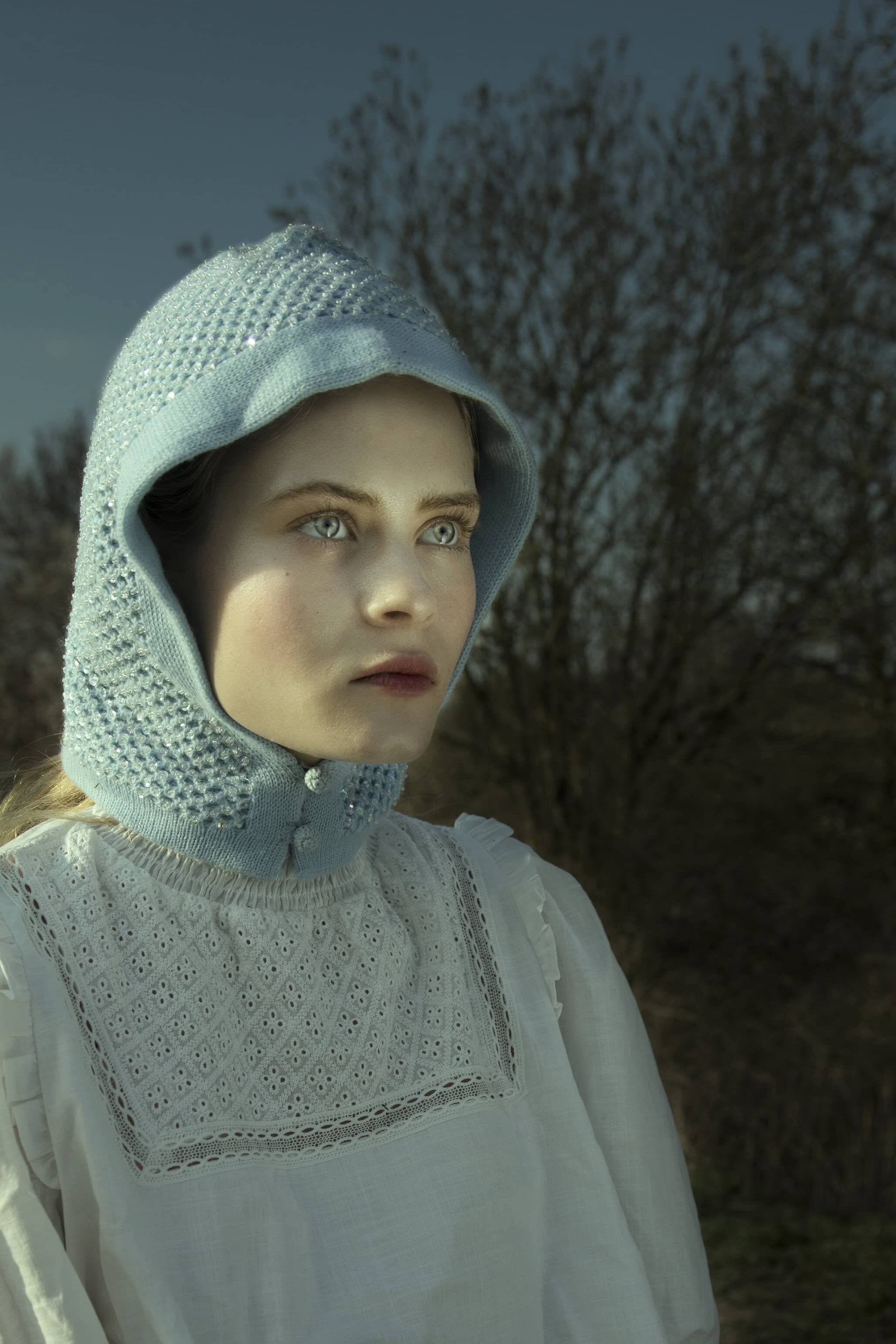 Blouse Shen Premium, scarf Epice  by photographer FRENCH COWBOY A Mia Macfarlane & Julien Crouigneau Creation 