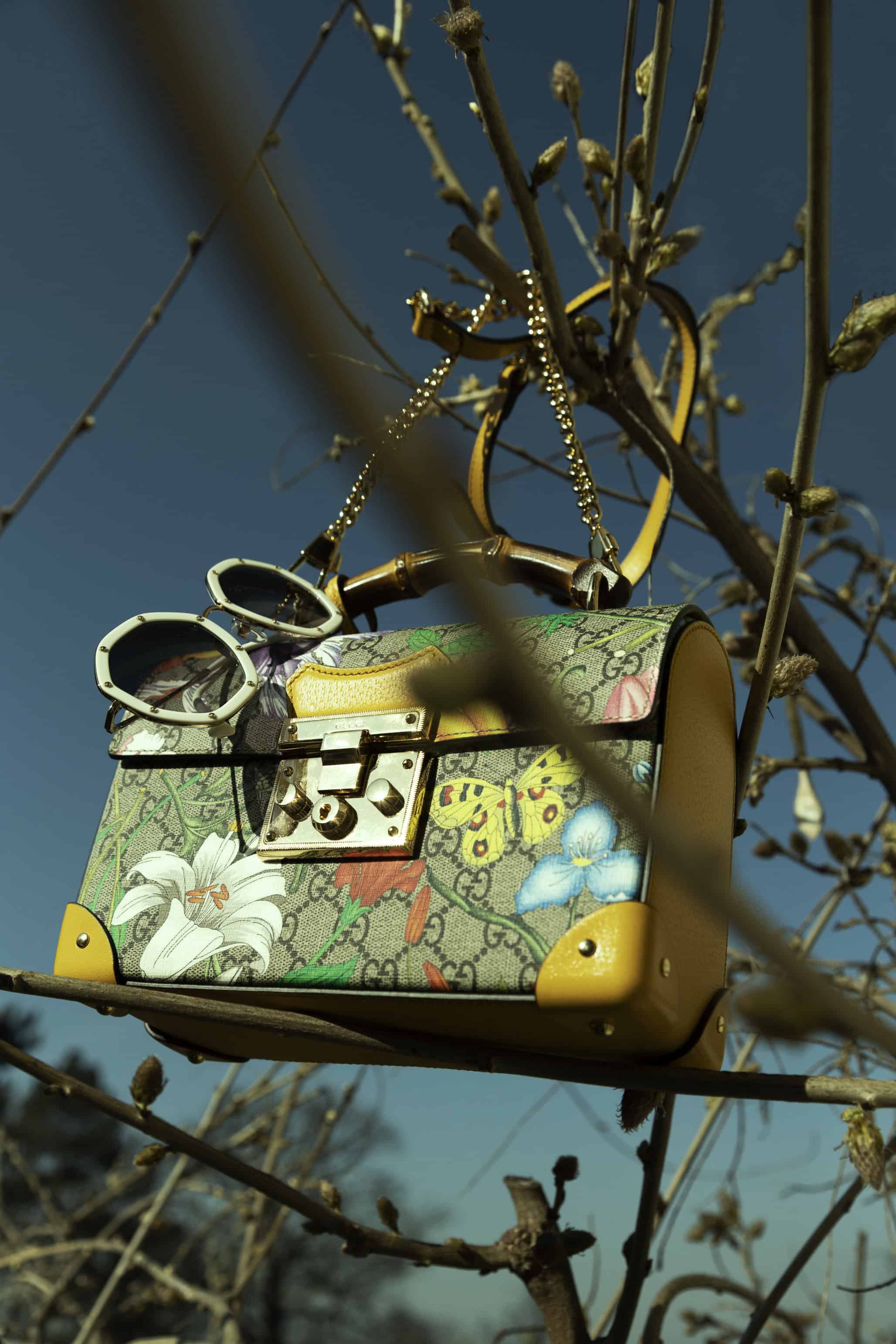 Gucci floral bag