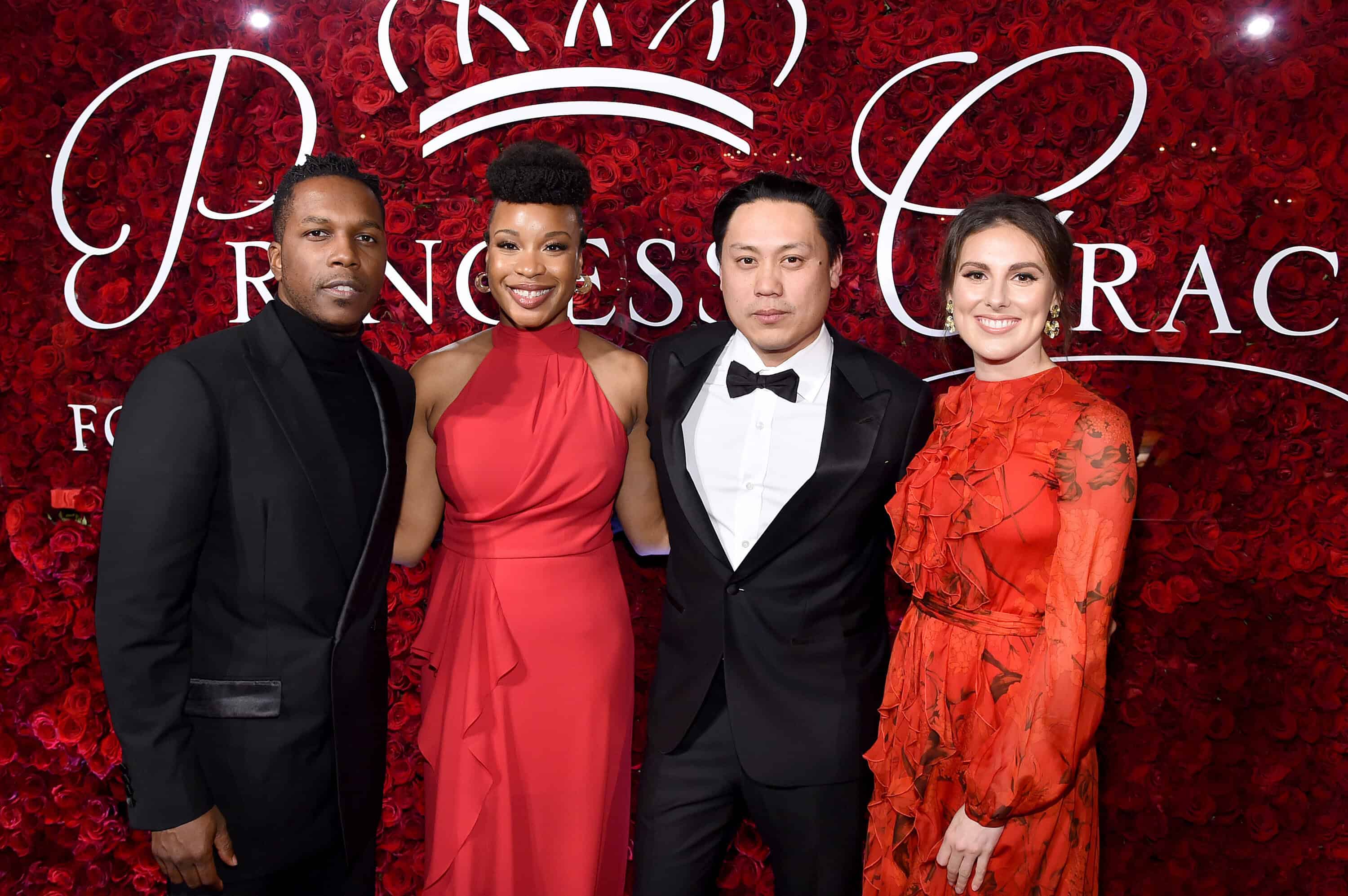 Leslie Odom Jr., Chinonye Chukwu, Jon M. Chu and Tiler Peck attend the 2019 Princess Grace Awards Gala on November 25, 2019 in New York City. (Photo by Jamie McCarthy/Getty Images for Princess Grace Foundation USA)