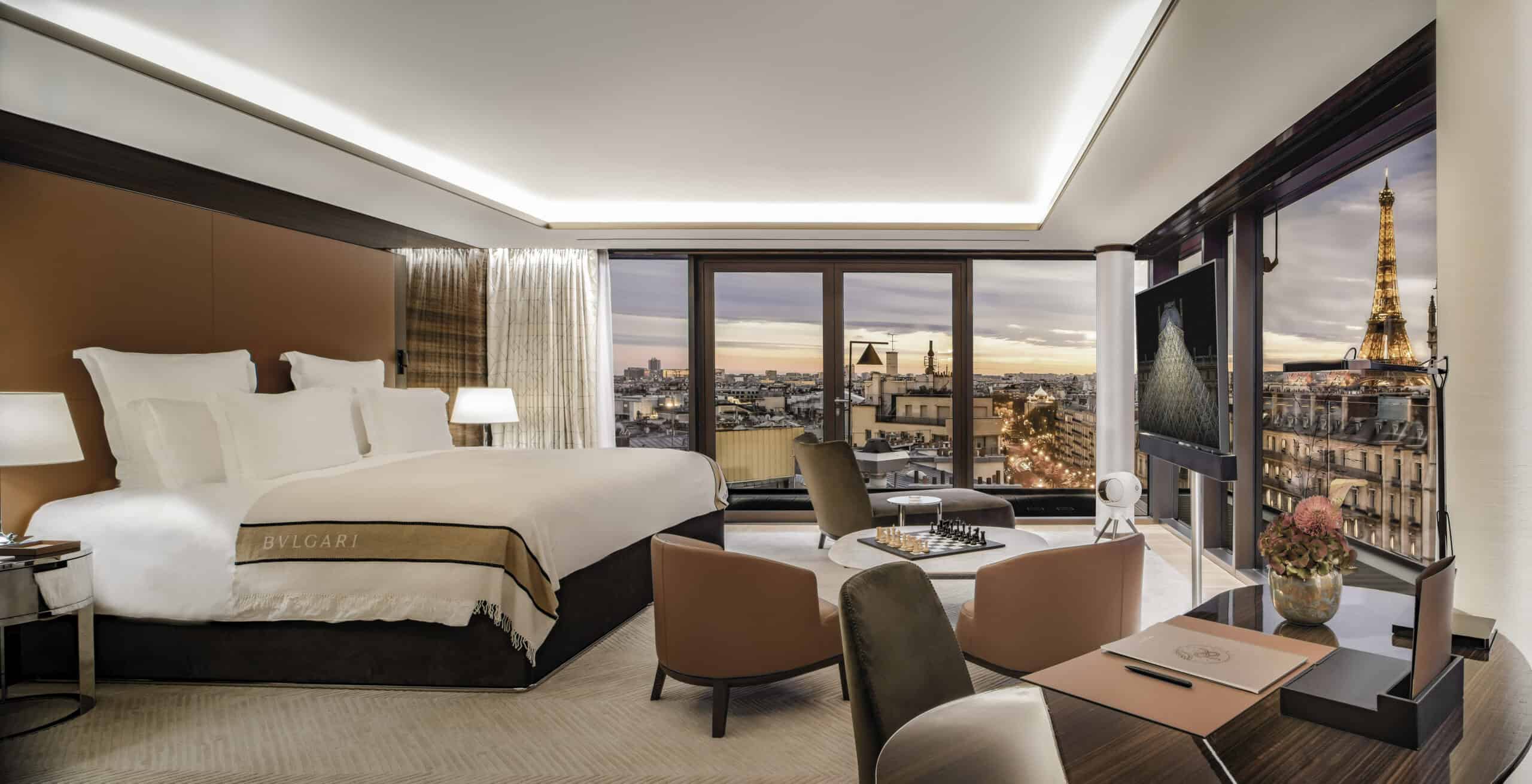 BH Paris_Penthouse_Master Bedroom-Night BH Paris_Penthouse_Master Bedroom-Night
