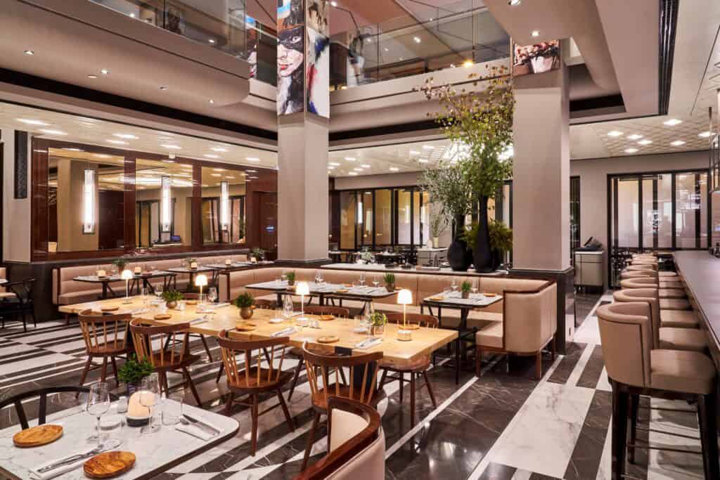 Restaurant at Mandarin Oriental Lutetia