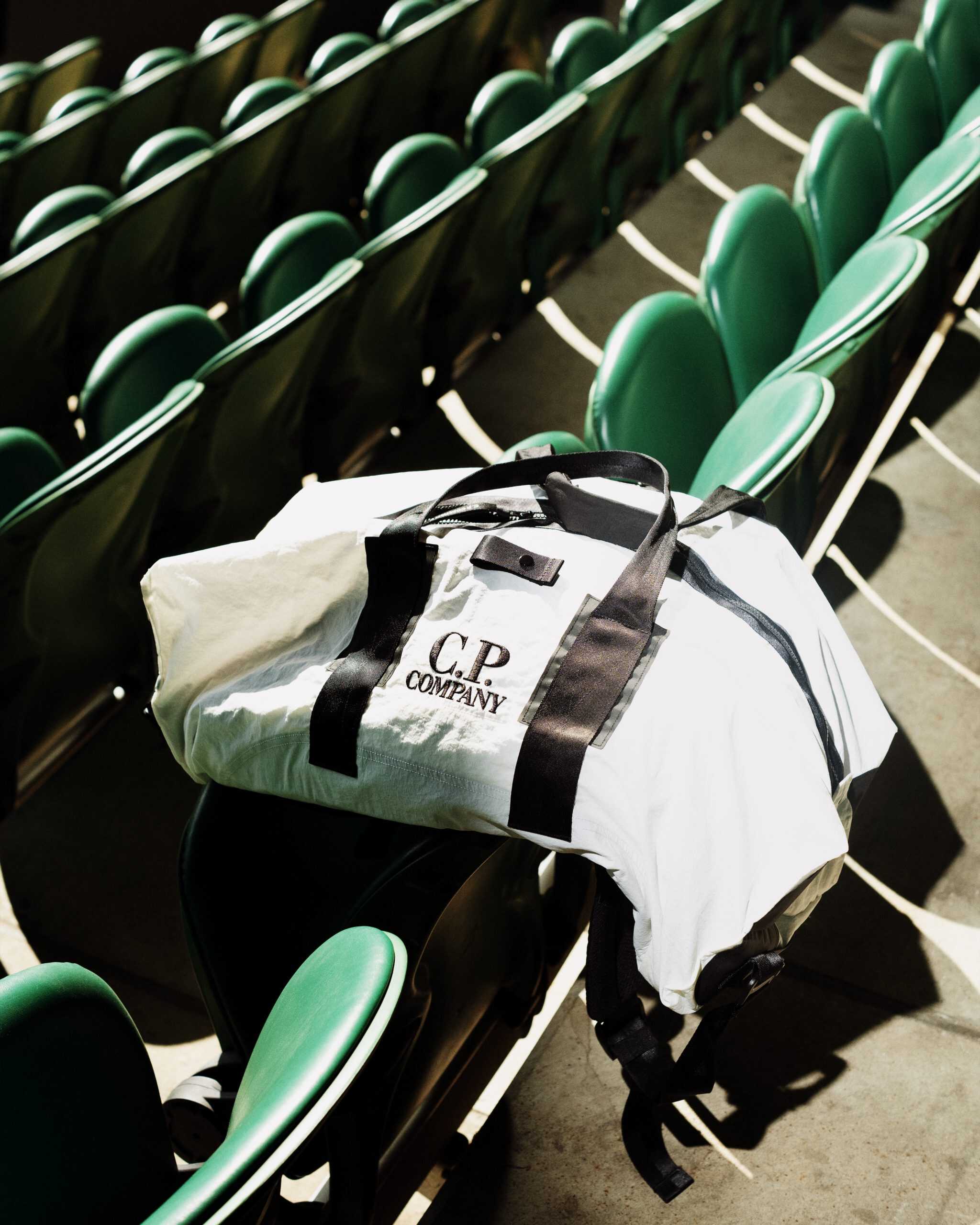 Mattia Bellucci Serves Style at Wimbledon with C.P. Company