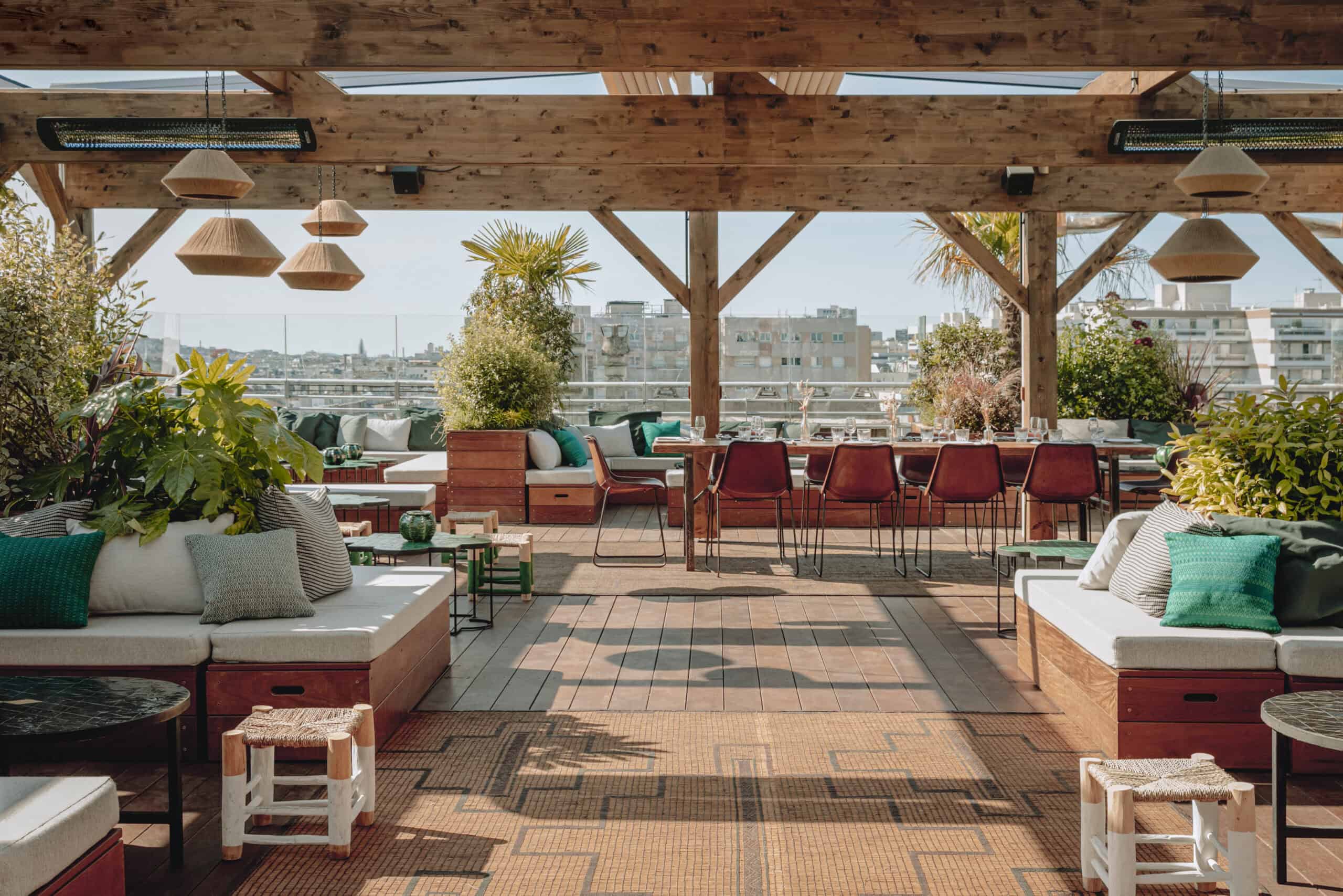 Perchoir Rooftop terrase