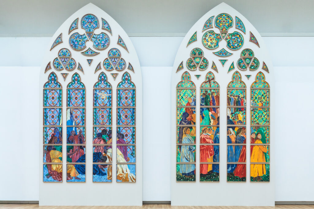 Claire Tabouret at the Grand Palais