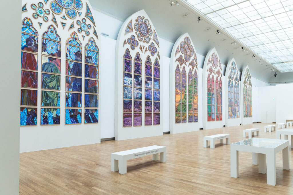 Claire Tabouret at the Grand Palais
The six Bays.