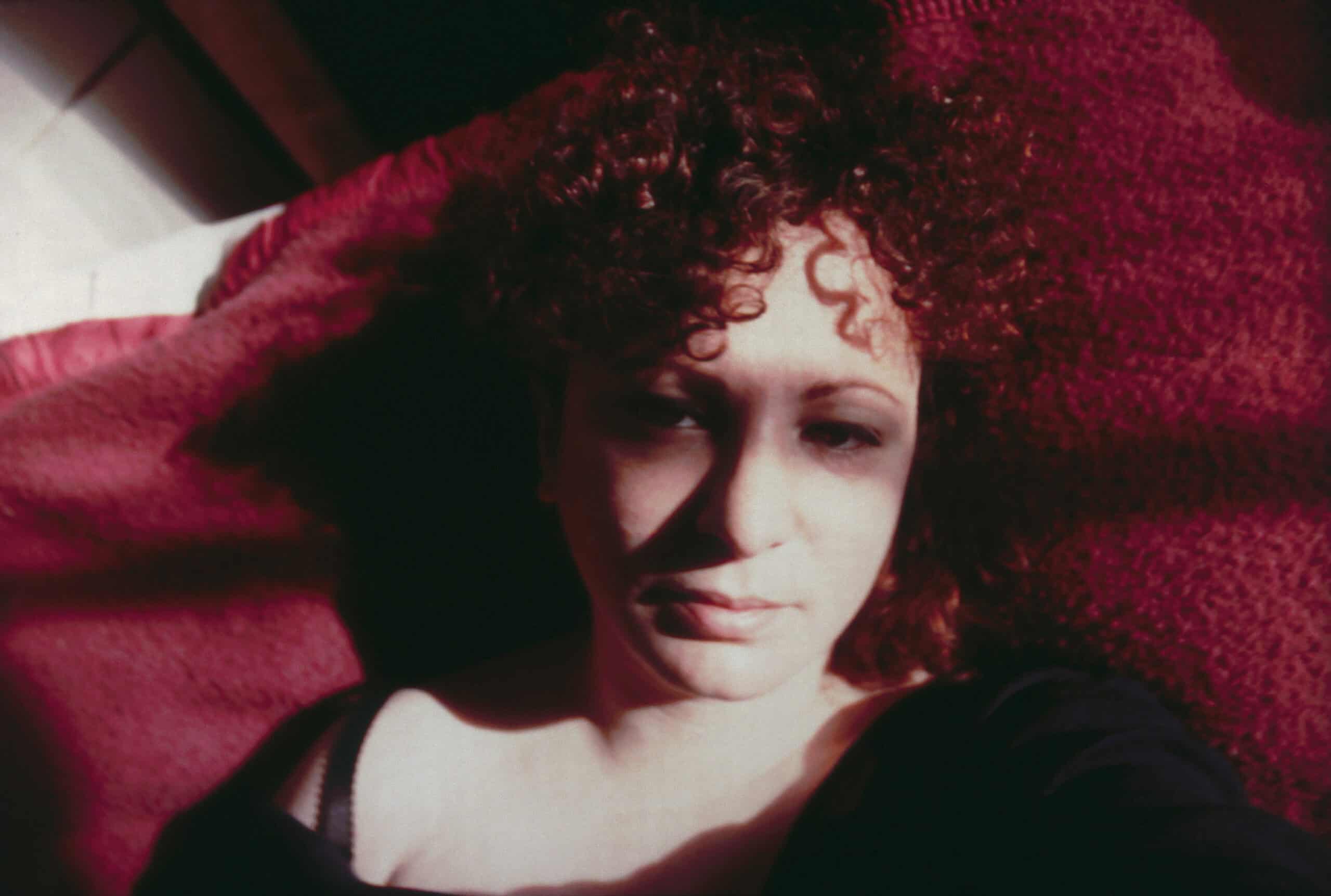 Photography in All Letters Exhibition "Nan Goldin, Self Portrait with eyes turned 
inward, Boston, 1989
Collection d’entreprise Neuflize OBC
© Nan Goldin"
