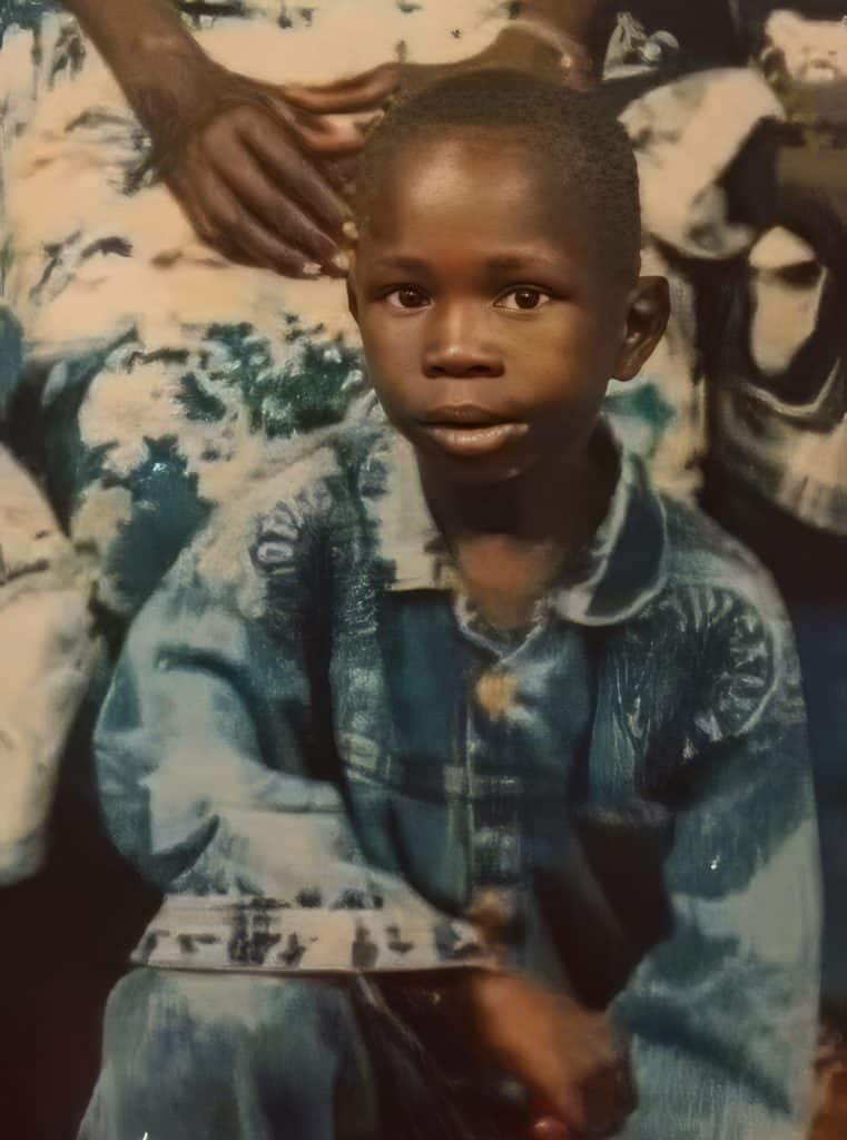 Nyang as a child