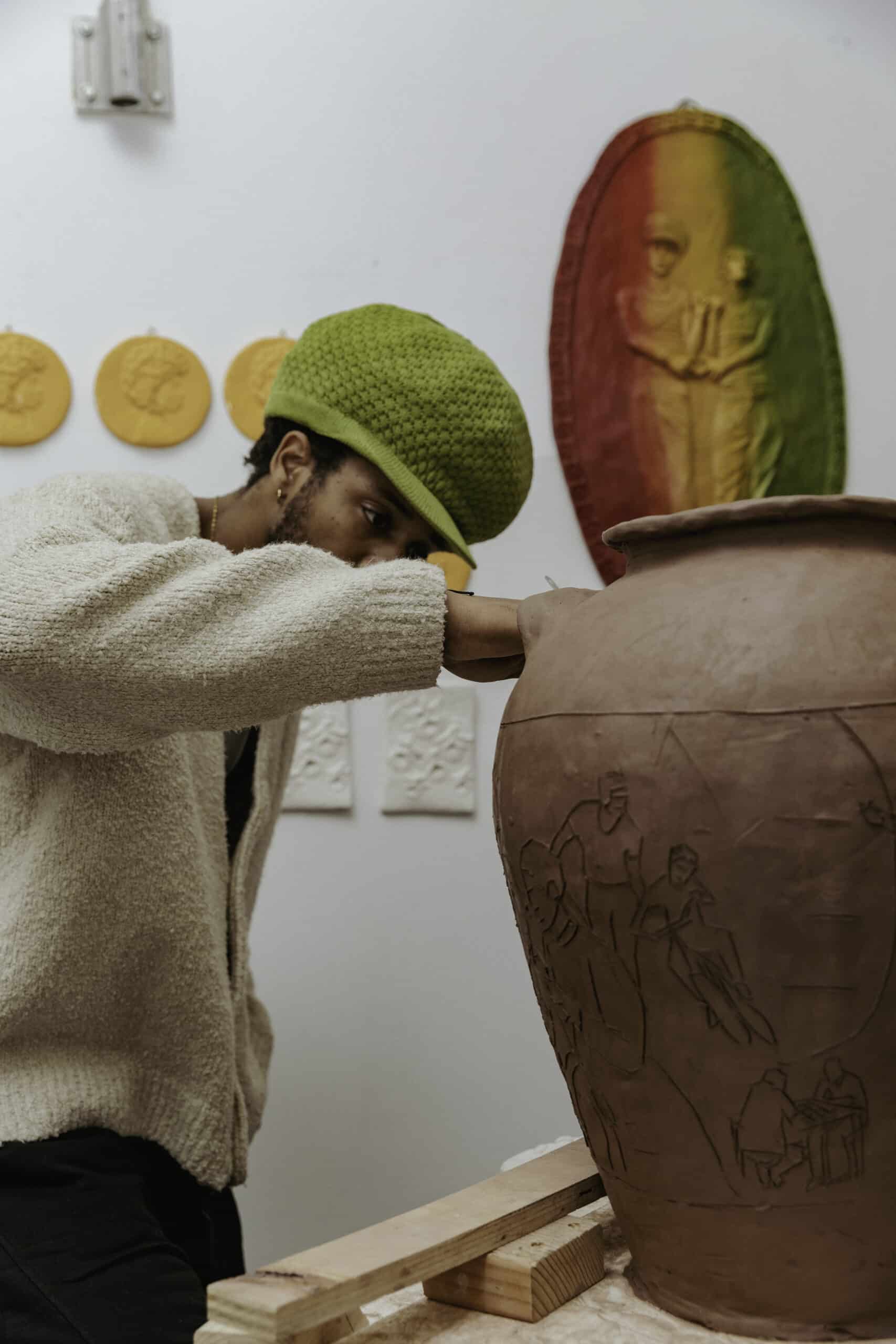 ceramic vase
