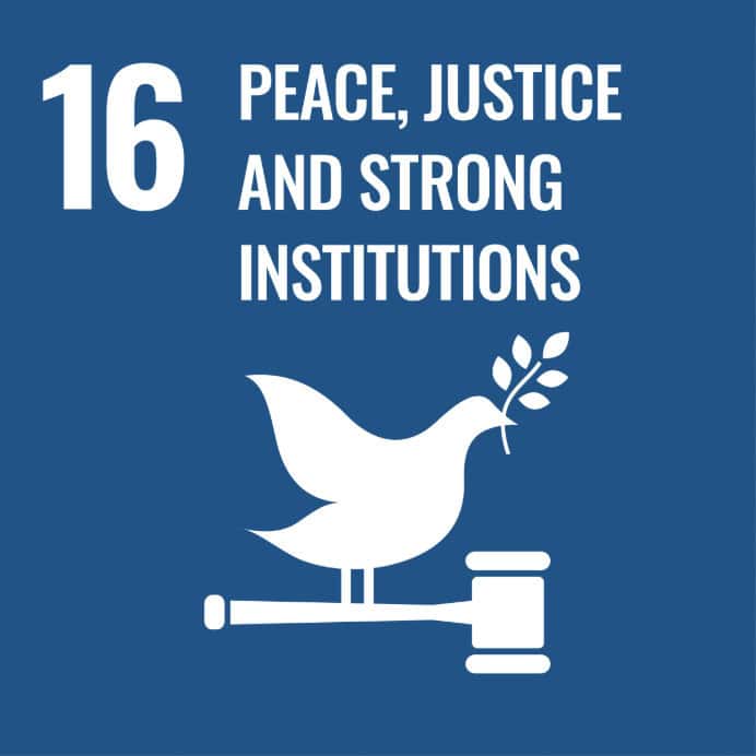 Peace, justice, and strong institutions
