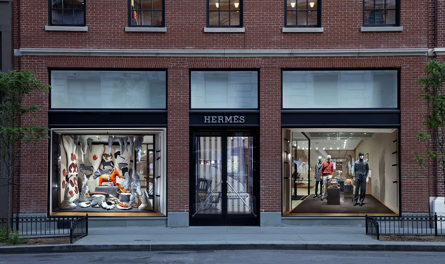 Skot Yobauje 1 Al Freeman x Hermes Artist Window
