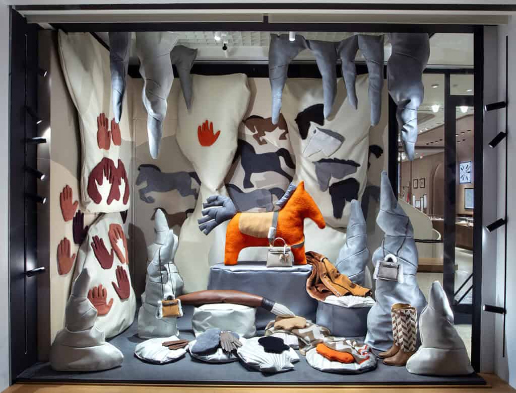 All Freeman Window Installation at Hermes Madison Avenue - Image: Skot Yobauje