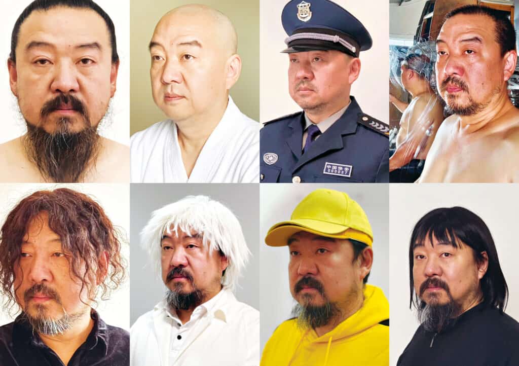 Song Dong self-portraits