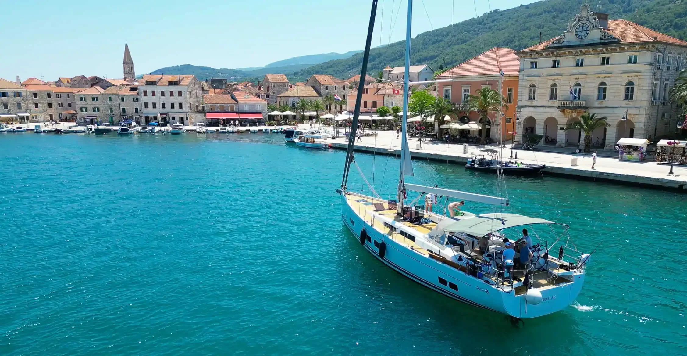 color landscape photograph of boat