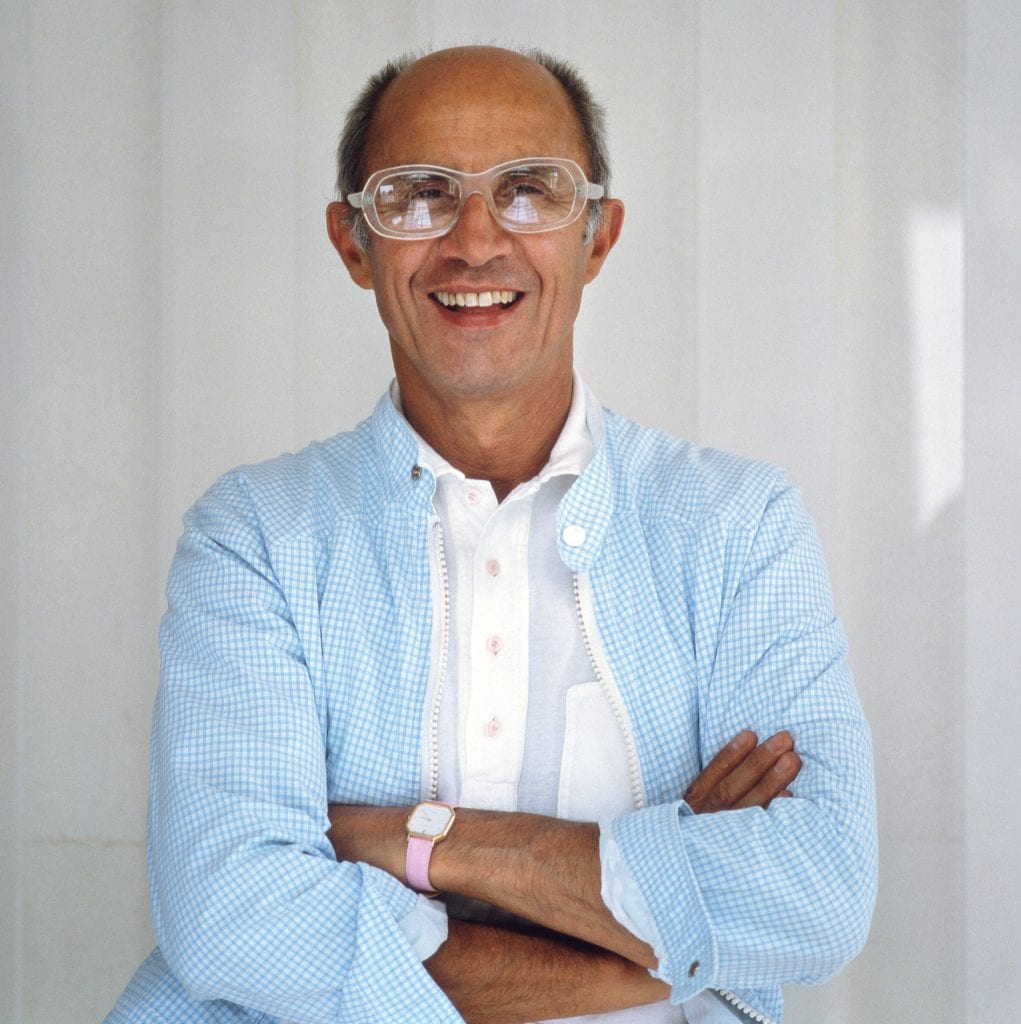 André Courrèges. By Vincent Knapp - Photographer estate, CC BY-SA 4.0, https://commons.wikimedia.org/w/index.php?curid=68325780