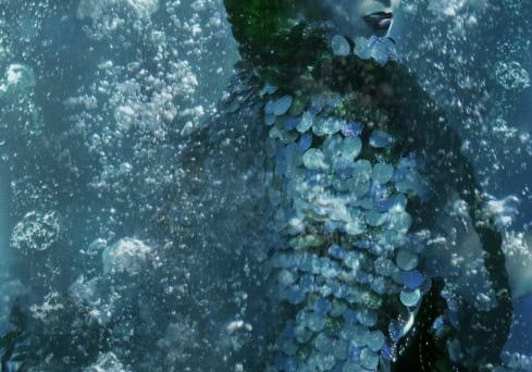 Under water fashion photography by Miranda Penn Turin