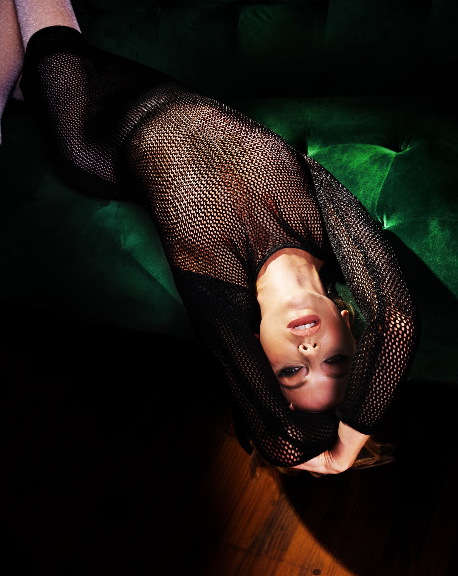 Riley voelkel fashion editorial in color, dramatic studio portraits, 