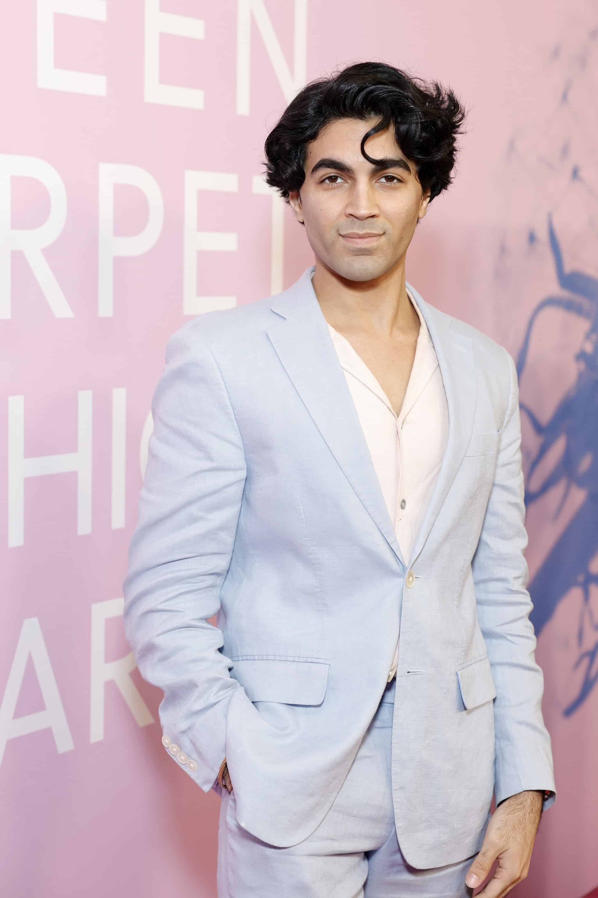 Saad Amer on red carpet at Green Carper Fashion Awards, fashion photography
