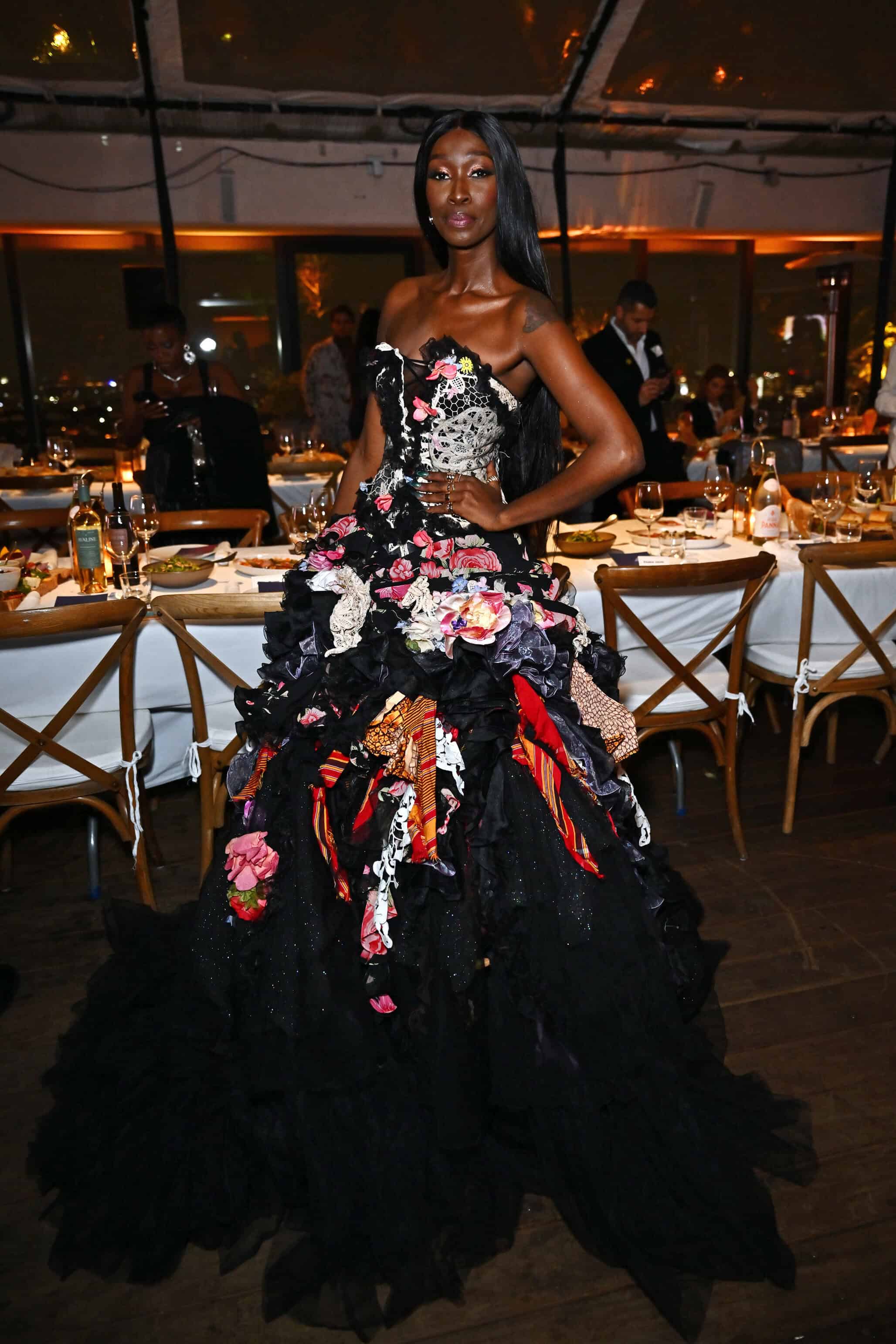 Judith Heard at Green Carpet Fashion Awards, fashion photography