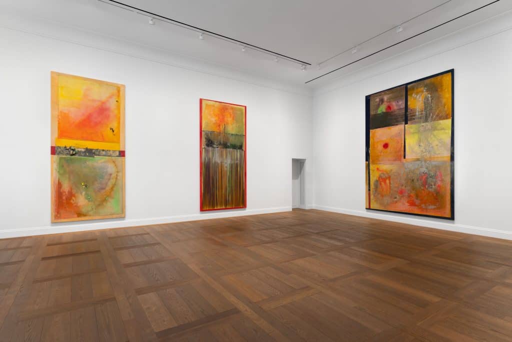 Frank Bowling exhibition Hauser & Wirth Paris
