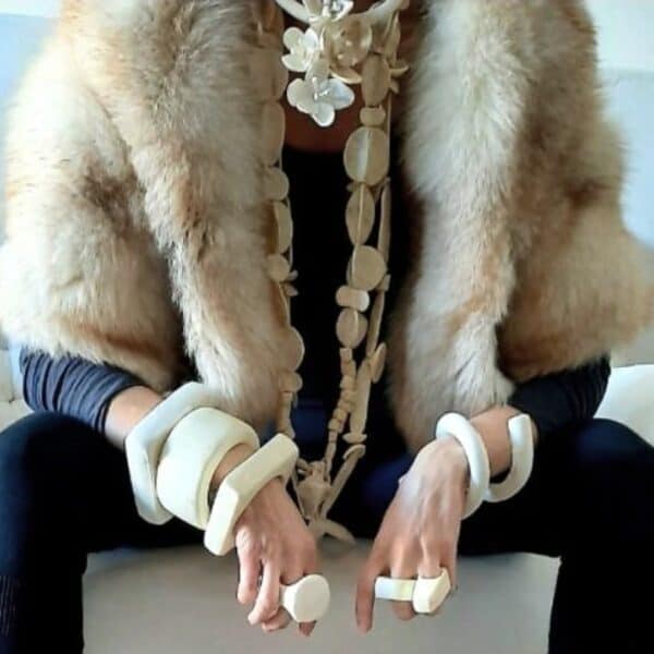 Gerda Goosen product shot with rings and bangles