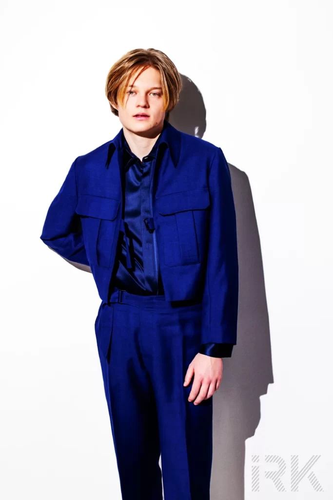 Portrait of the actor West Mulholland