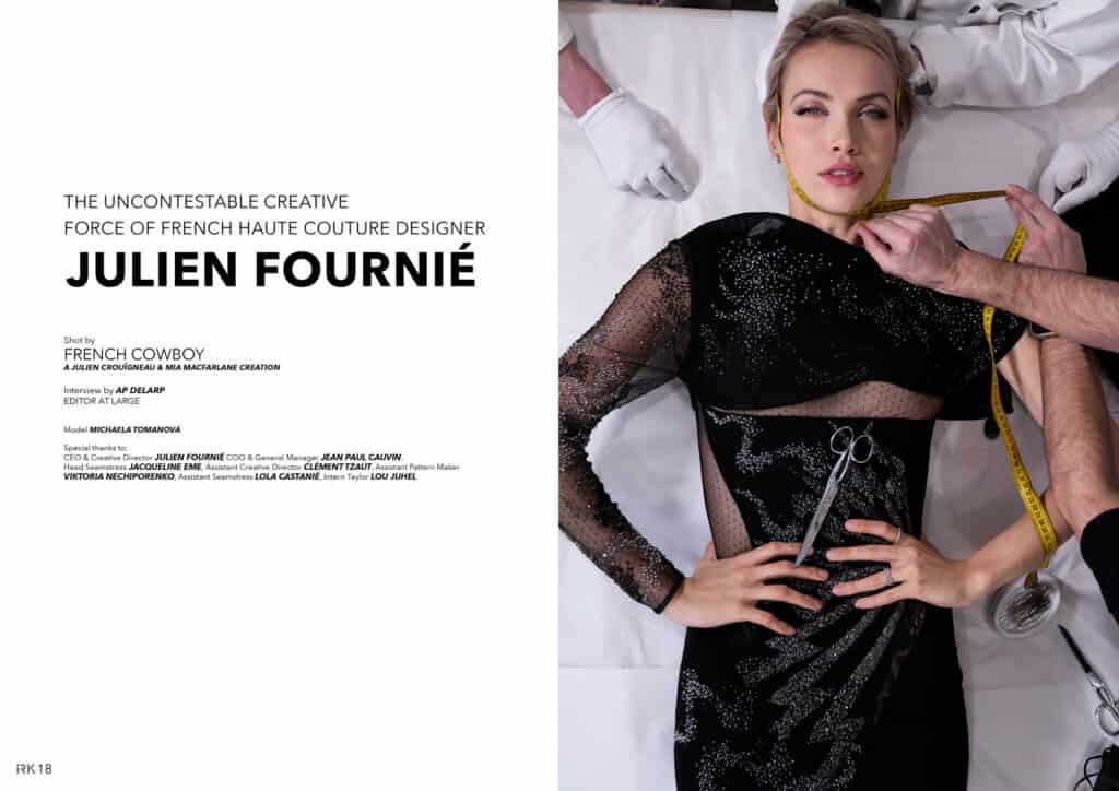 TOUCHE issue COVER IRK Magazine French Cowboy