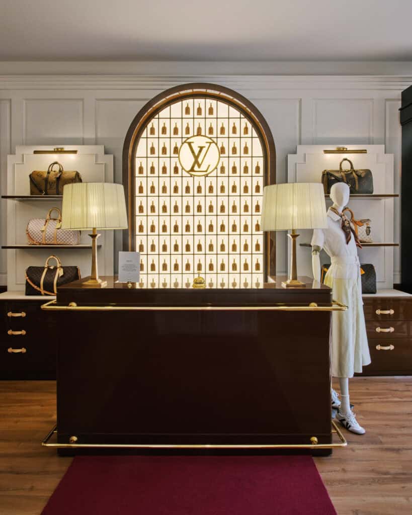 London Keepall Lobby Louis Vuitton Hotel @annabel Elston