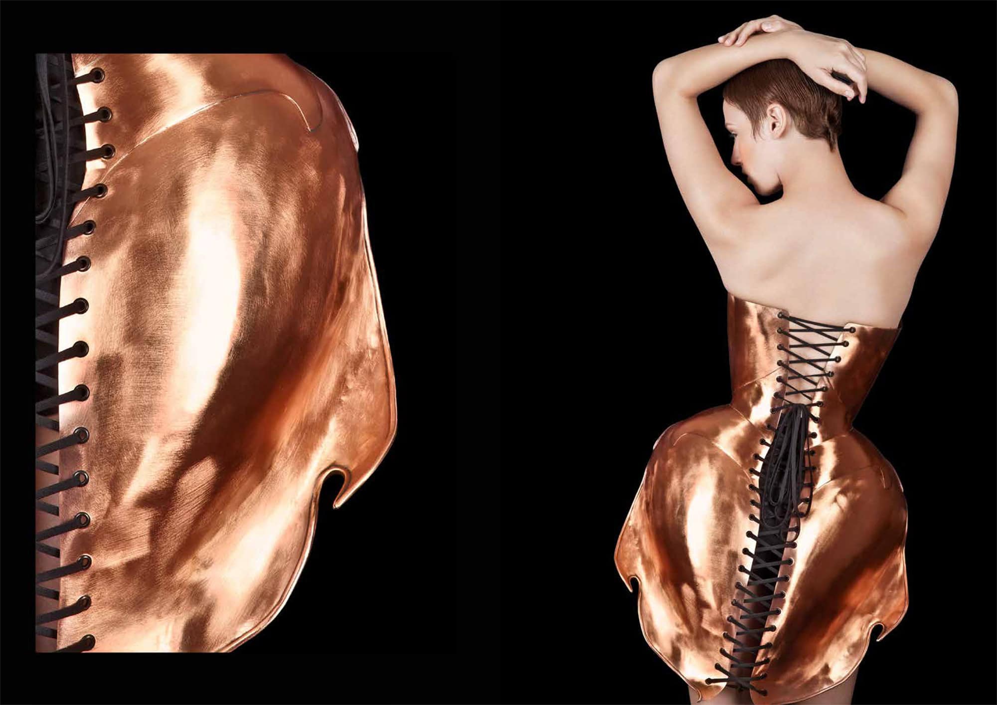 John Harris & the Art of Sculptural Copper Corsetry