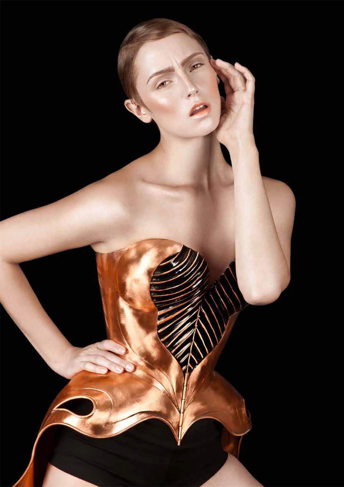 John Harris & the Art of Sculptural Copper Corsetry