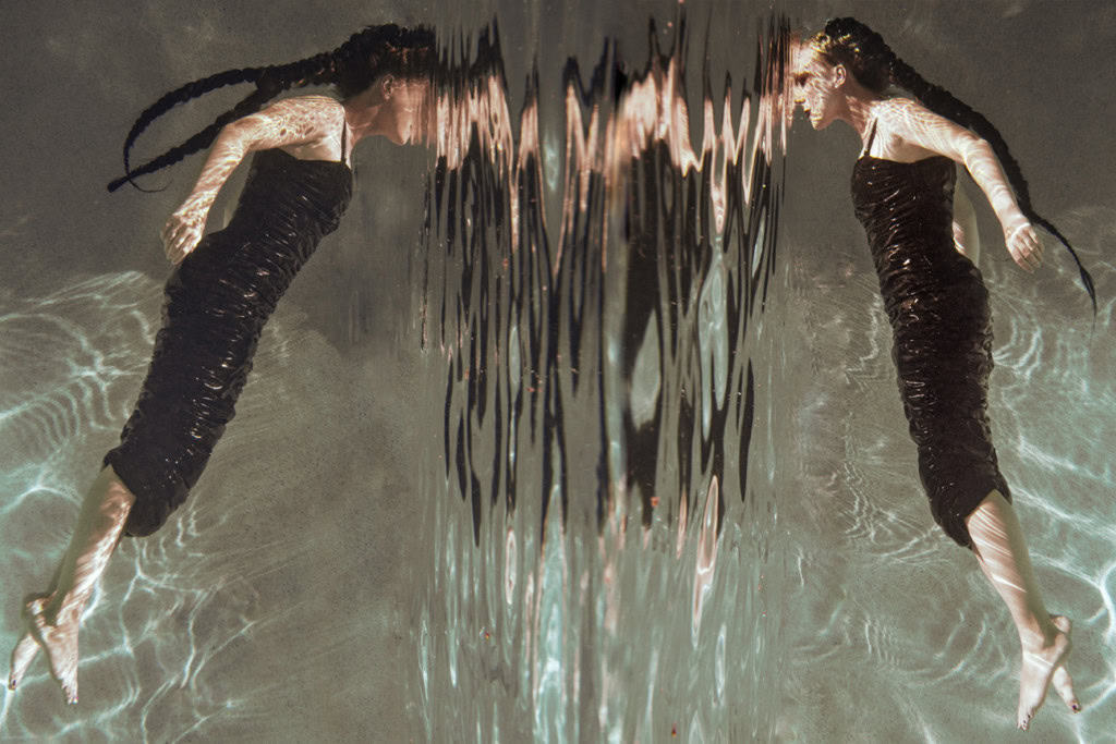 Reflective fashion photography by Miranda Penn Turin