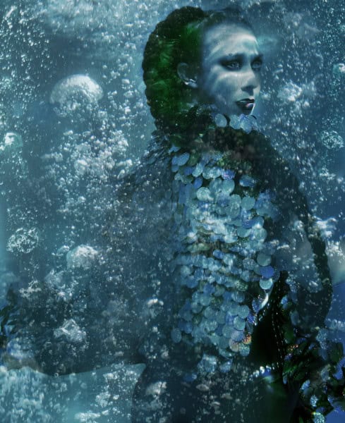 Under water fashion photography by Miranda Penn Turin