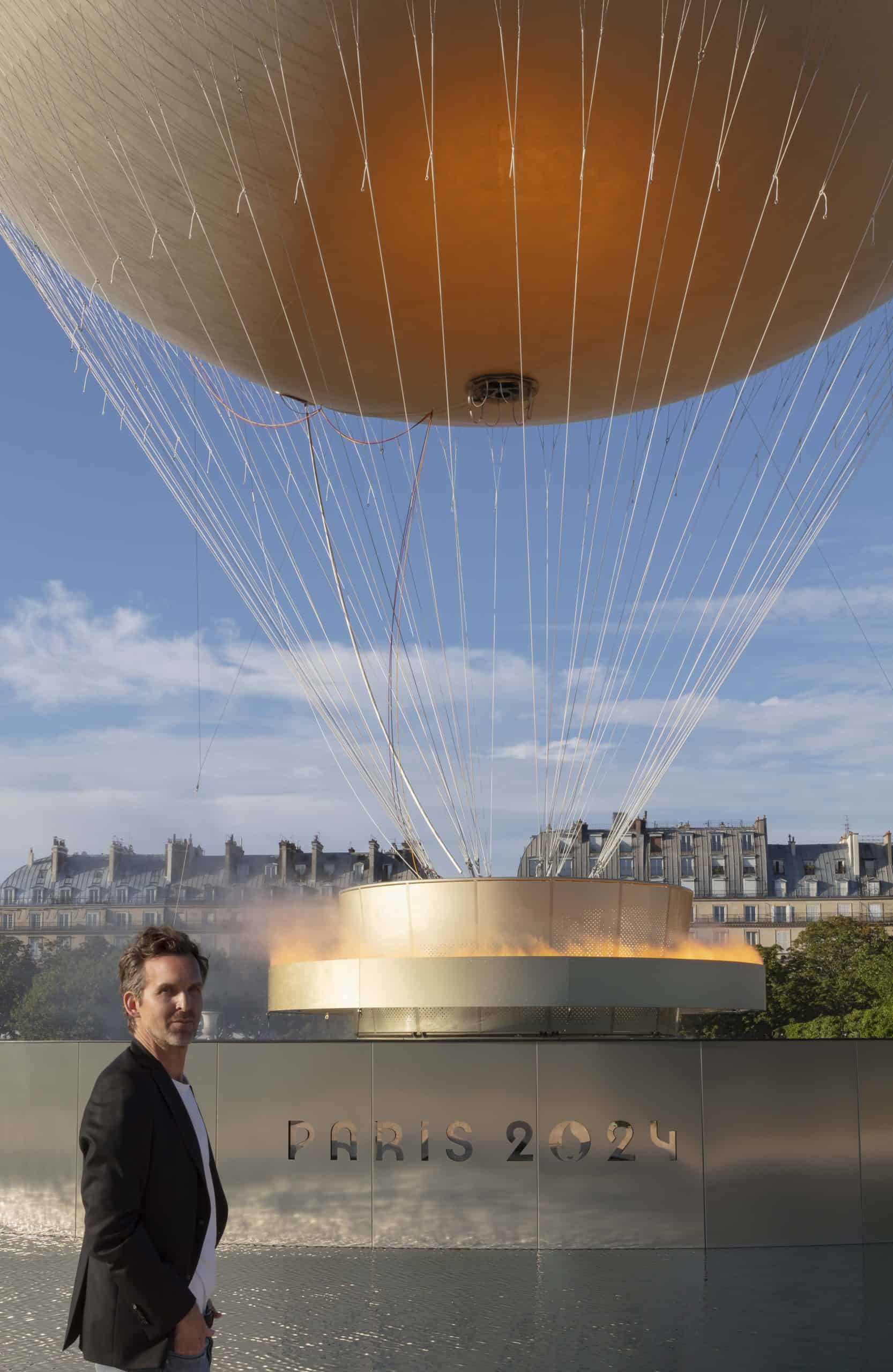 olympics Vasque Paris 2024 Createur Mathieu Lehanneur.